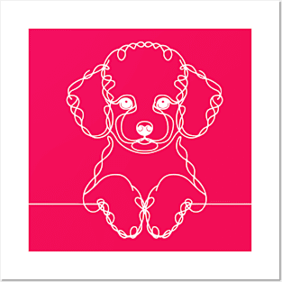 Cute Poodle Posters and Art